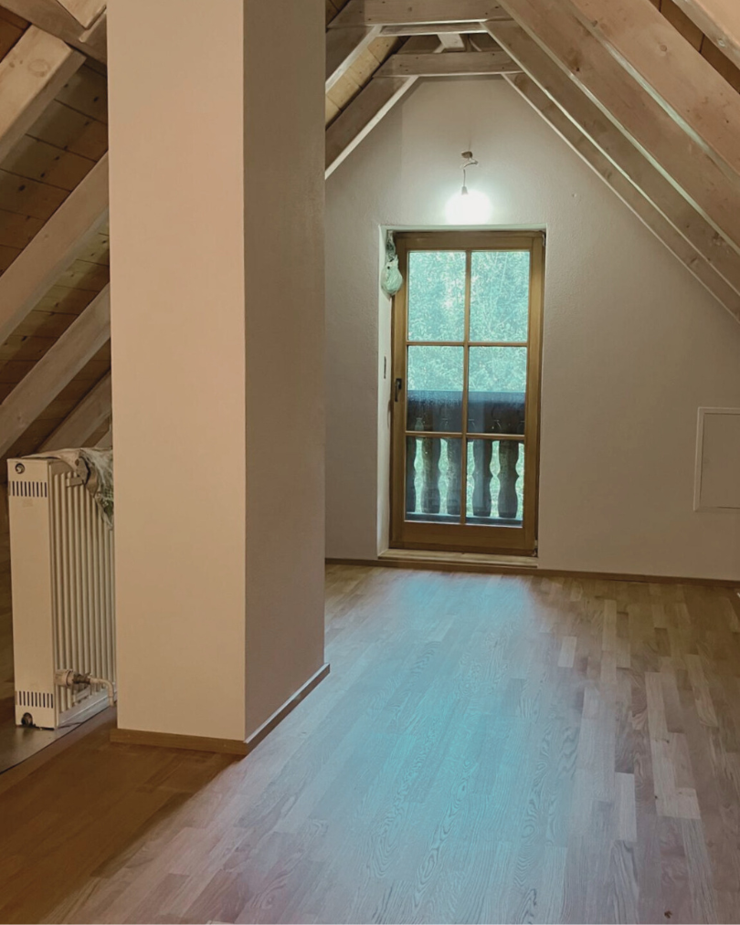 Neuverlegung eines Eichenparketts in Freising durch Parkettlegermeister